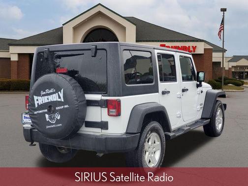 Bright White Clearcoat 2017 Jeep Wrangler Unlimited Sport