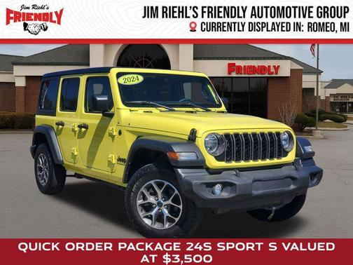 High Velocity Clearcoat 2024 Jeep Wrangler Sport S