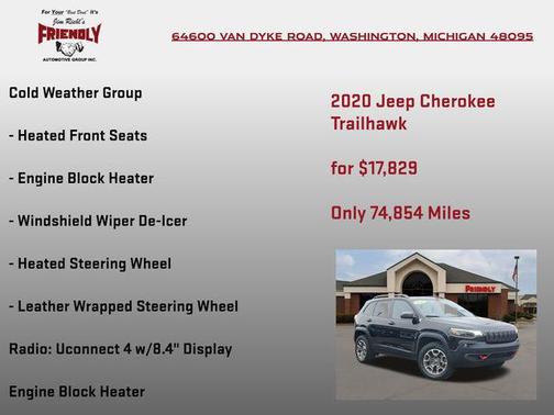 2020 Jeep Cherokee Trailhawk