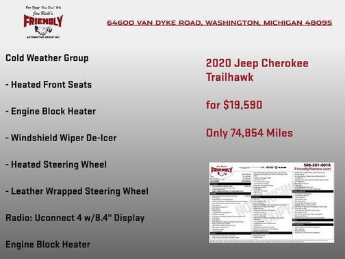 2020 Jeep Cherokee Trailhawk