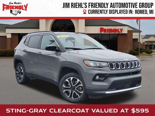 Sting-Gray Clearcoat 2024 Jeep Compass Limited
