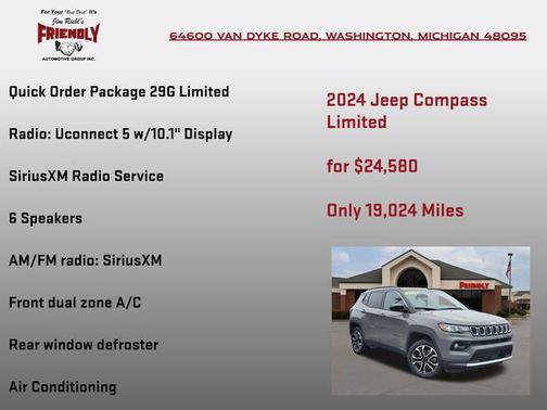 Sting-Gray Clearcoat 2024 Jeep Compass Limited