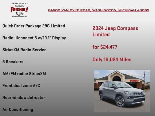 Sting-Gray Clearcoat 2024 Jeep Compass Limited