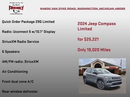 Sting-Gray Clearcoat 2024 Jeep Compass Limited