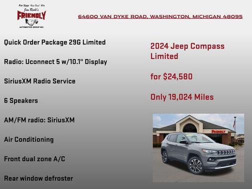 Sting-Gray Clearcoat 2024 Jeep Compass Limited