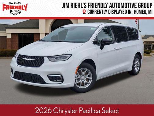 Bright White Clearcoat 2026 Chrysler Pacifica L