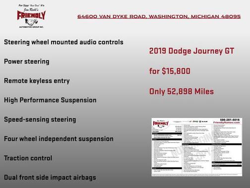2019 Dodge Journey GT