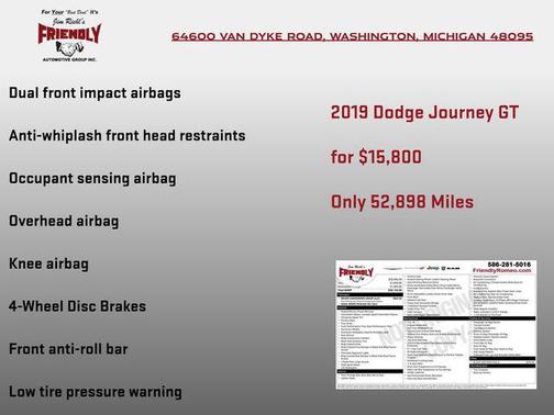 2019 Dodge Journey GT