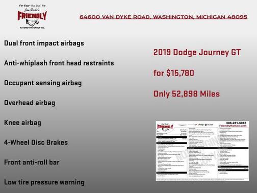 Granite Pearlcoat 2019 Dodge Journey GT