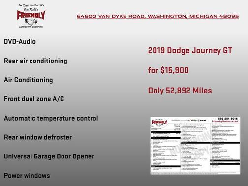 Granite Pearlcoat 2019 Dodge Journey GT