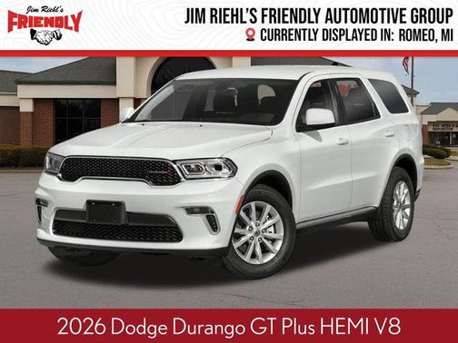 Vapor Gray 2026 Dodge Durango GT Plus