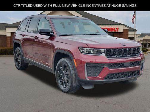 Velvet Red Pearlcoat 2026 Jeep Grand Cherokee Altitude