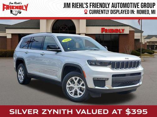 Silver Zynith 2021 Jeep Grand Cherokee L Limited
