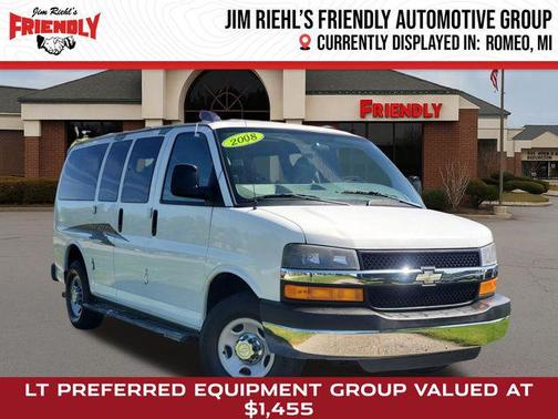 Summit White 2008 Chevrolet Express 3500 Base