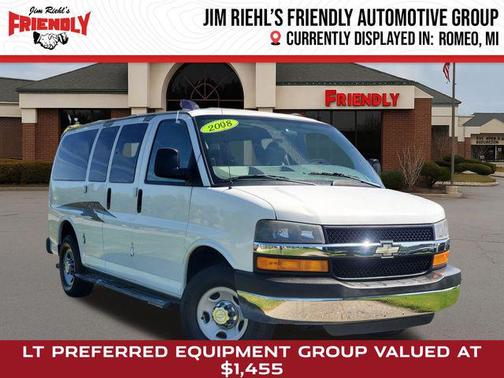 Summit White 2008 Chevrolet Express 3500 Base