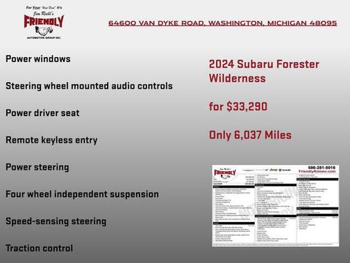 2024 Subaru Forester Wilderness