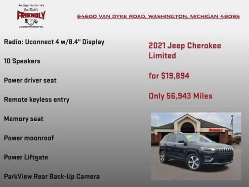 2021 Jeep Cherokee Limited