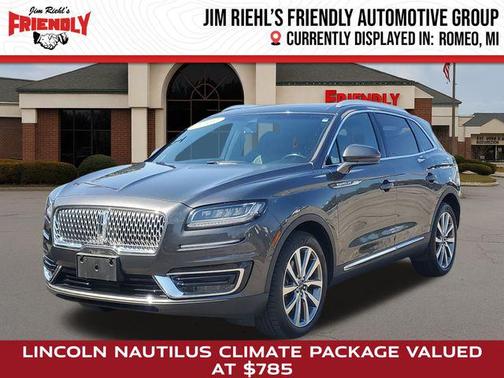 2019 Lincoln Nautilus Select