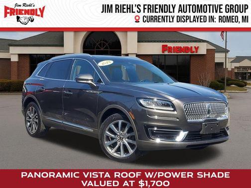 2019 Lincoln Nautilus Select