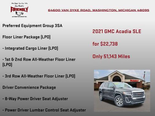 2021 GMC Acadia FWD SLE