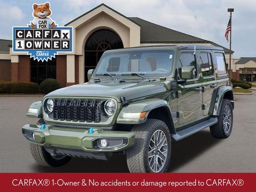 Sarge Green Clearcoat 2024 Jeep Wrangler 4xe High Altitude