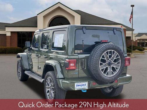 Sarge Green Clearcoat 2024 Jeep Wrangler 4xe High Altitude