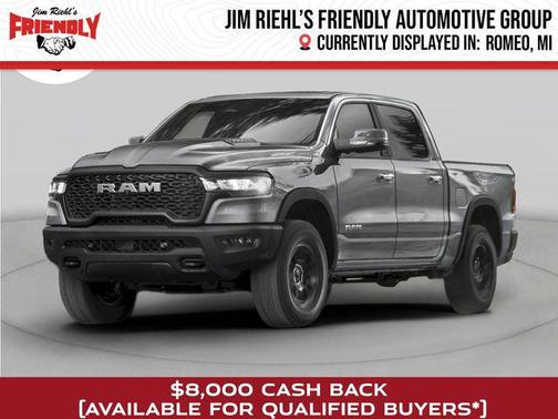 Granite Crystal Metallic Clearcoat 2026 RAM 1500 Laramie