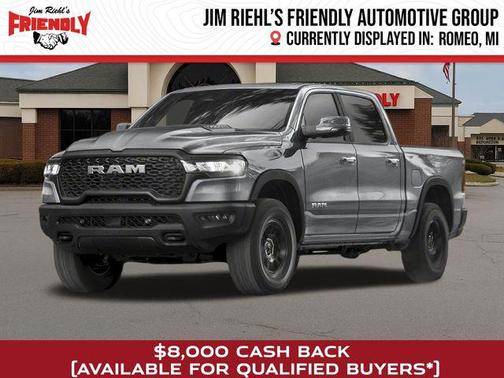 Granite Crystal Metallic Clearcoat 2026 RAM 1500 Laramie