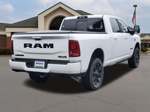 Bright White Clearcoat 2026 RAM 2500 Laramie Crew Cab 4x4 6'4' Box