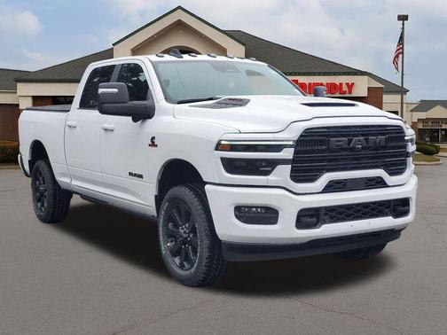 Bright White Clearcoat 2026 RAM 2500 Laramie Crew Cab 4x4 6'4' Box