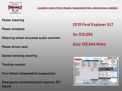 Magnetic 2019 Ford Explorer XLT