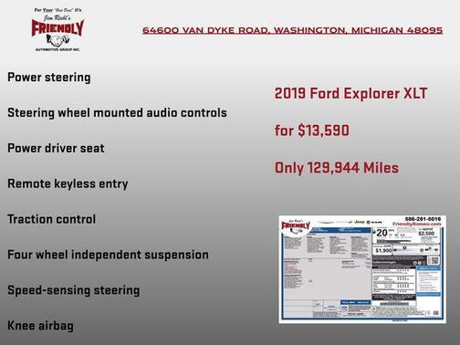 Magnetic 2019 Ford Explorer XLT