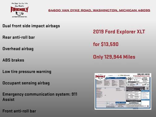 Magnetic 2019 Ford Explorer XLT