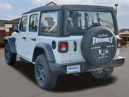 Bright White Clearcoat 2026 Jeep Wrangler Sport