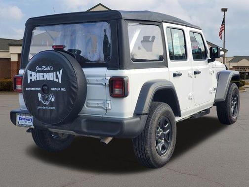 Bright White Clearcoat 2026 Jeep Wrangler Sport