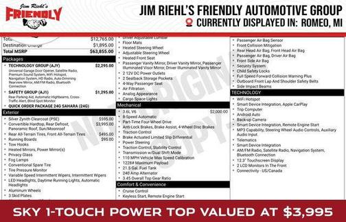 Silver Zynith Clearcoat 2024 Jeep Wrangler 4-Door Sahara 4x4