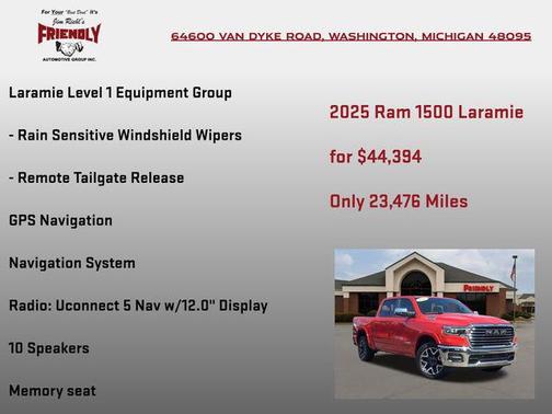 2025 RAM 1500 Laramie
