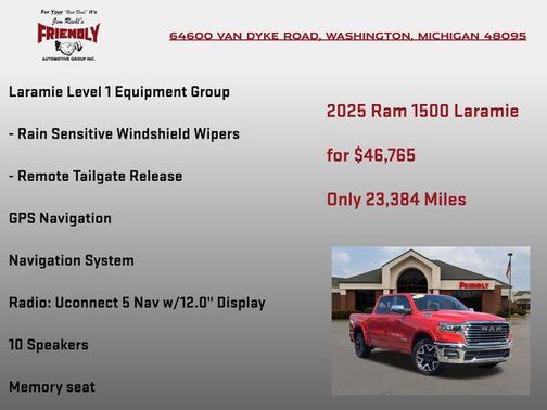 2025 RAM 1500 Laramie