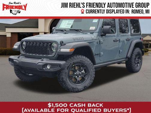 Anvil Clearcoat 2026 Jeep Wrangler Willys