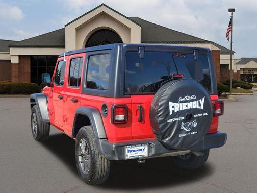 Firecracker Red Clearcoat 2024 Jeep Wrangler Sport S