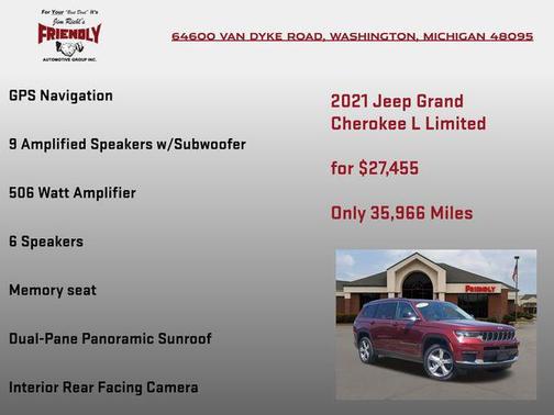 2021 Jeep Grand Cherokee L Limited