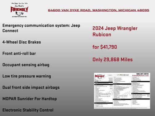 Hydro Blue Pearlcoat 2024 Jeep Wrangler Rubicon