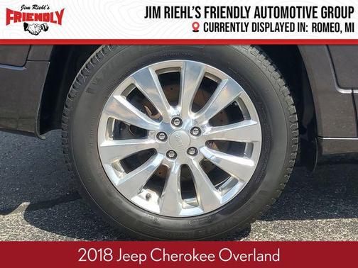 2018 Jeep Cherokee Overland