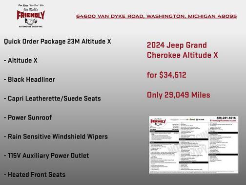 2024 Jeep Grand Cherokee Altitude