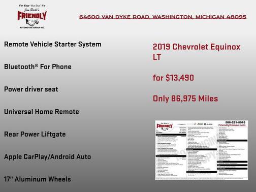 2019 Chevrolet Equinox 1LT