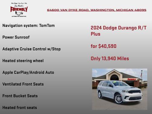 2024 Dodge Durango R/T Plus AWD