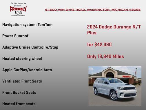 2024 Dodge Durango R/T Plus AWD
