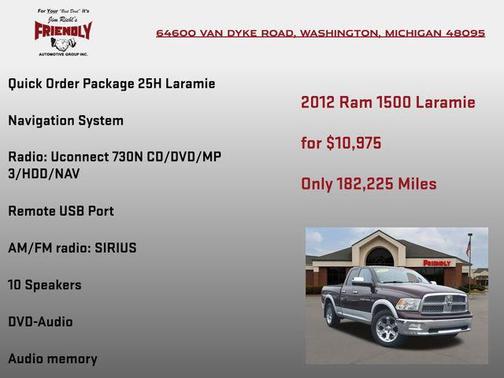 2012 RAM 1500 Laramie