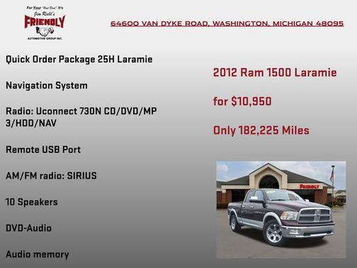2012 RAM 1500 Laramie