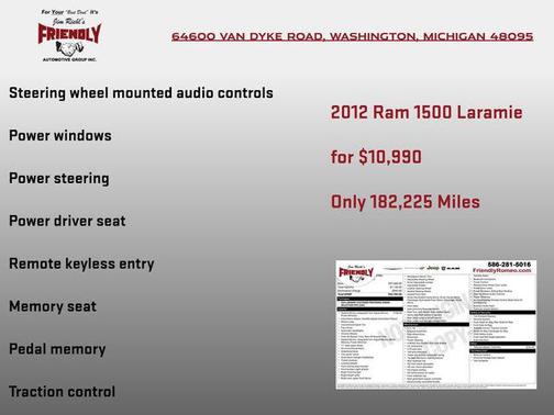 2012 RAM 1500 Laramie